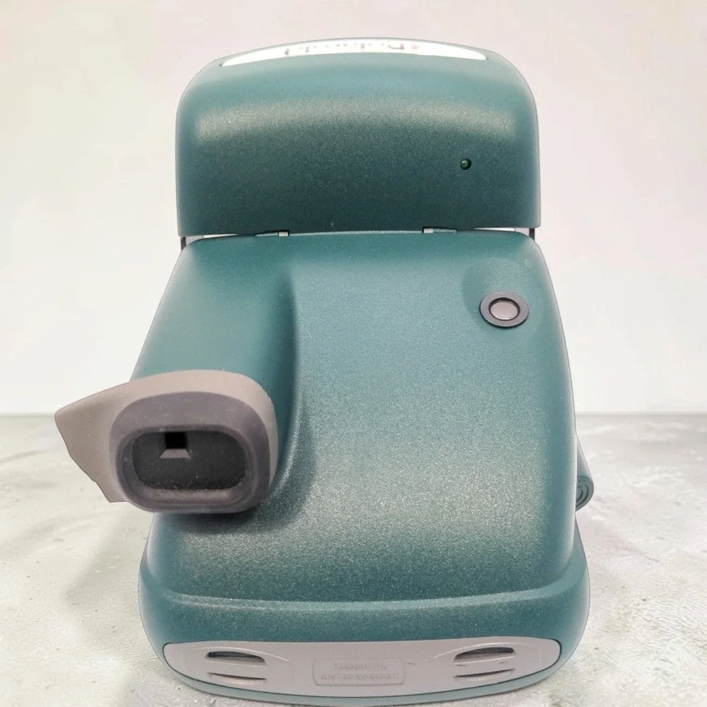 VTG Polaroid OneStep Express Instant Film Camera Green Gray 600 Flash 90s Works